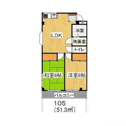 ダイヤマンションの物件間取画像